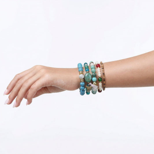 Shimmering Willow Bangle