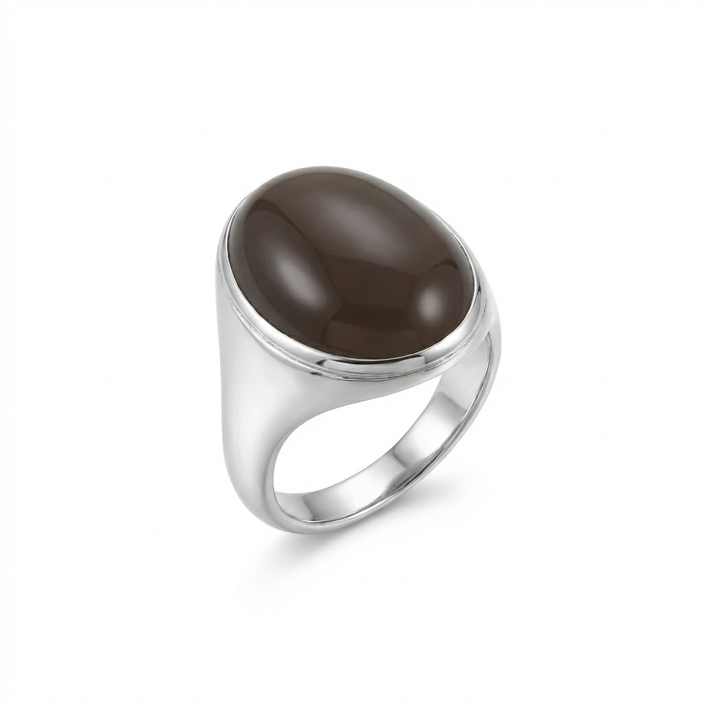 Oval Dome Statement Ring