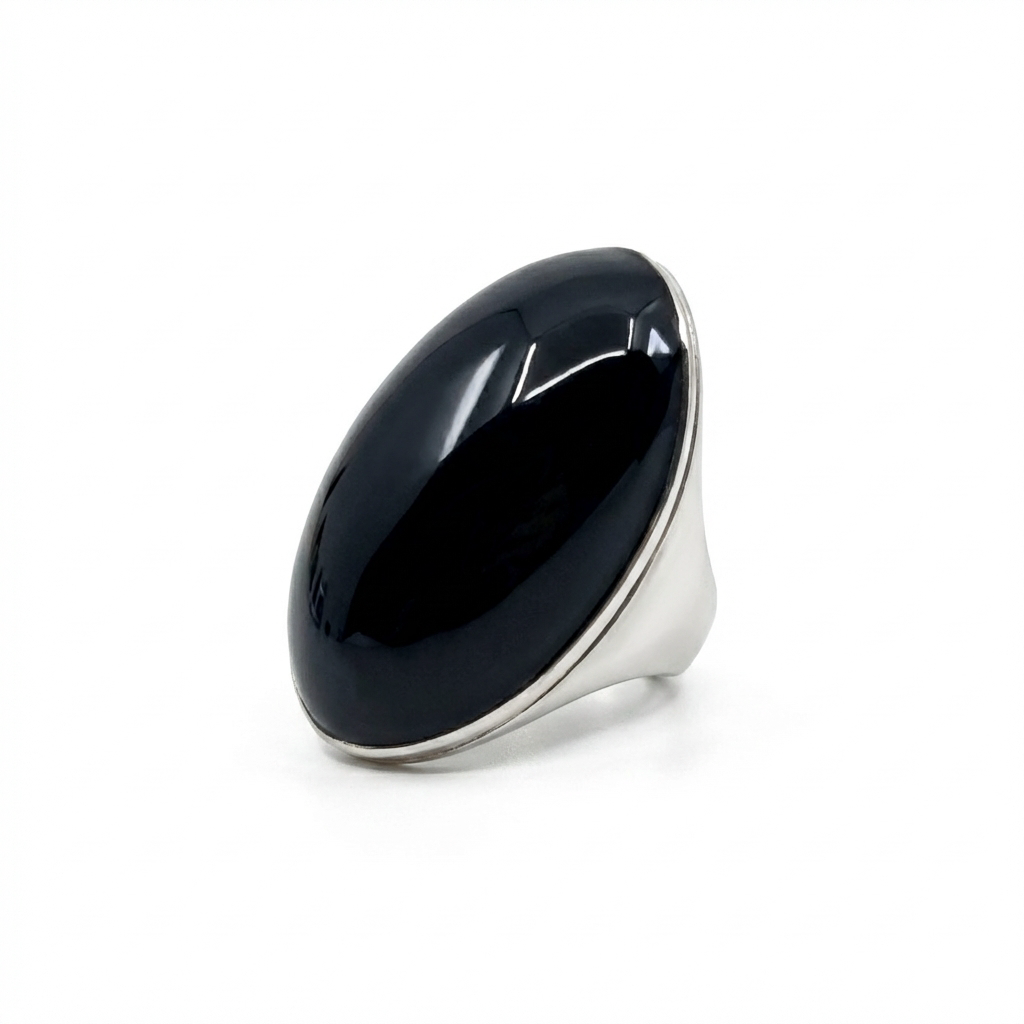 Oval Dome Statement Ring