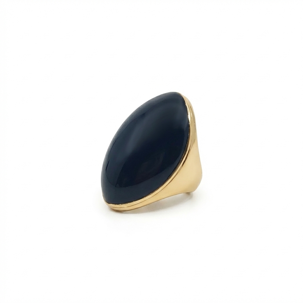 Oval Dome Statement Ring