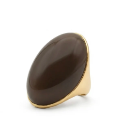 Oval Dome Statement Ring
