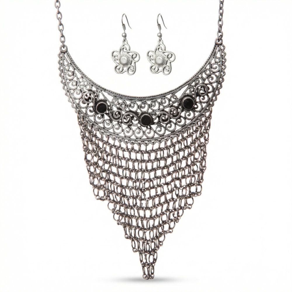 [EGNLF014] Oxidized Leaf and Burgundy Drop Set